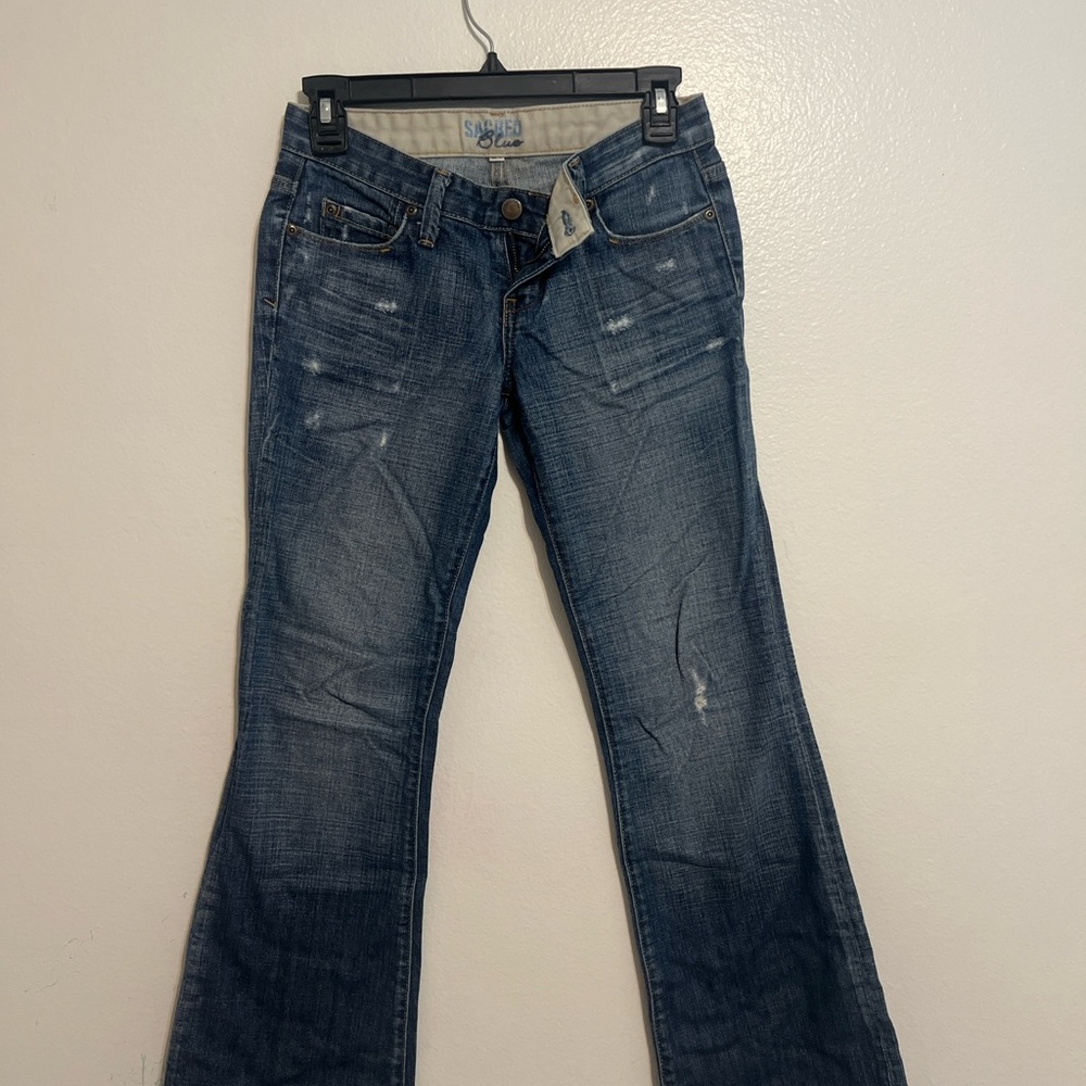 Sacred Blue Lowrise Jeans for Women